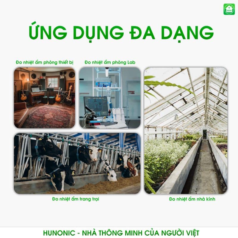 cảm biến nhệt ẩm Hunonic