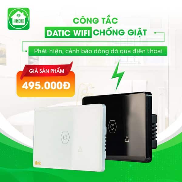 ra mắt công tắc chống giật datic