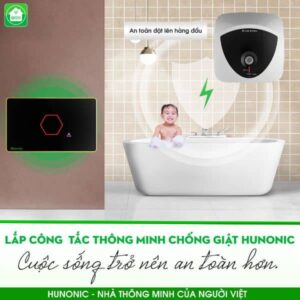 Công tắc chống giật hunonic