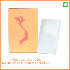 công tắc cửa cuốn datic smartdoor màu trắng