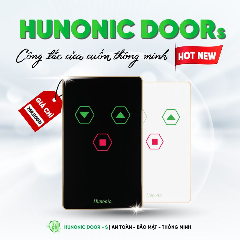 công tắc cửa cuốn hunonic doors