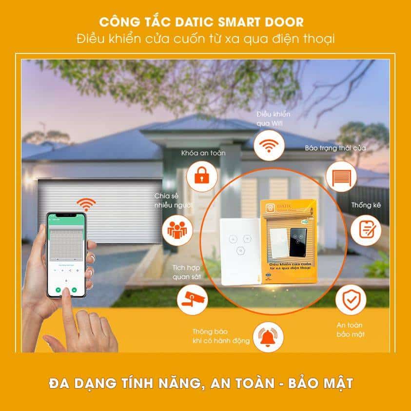 Tính năng cửa cuốn datic