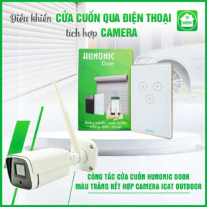 cong tac cua cuon hunonic trang camera icat outdoor